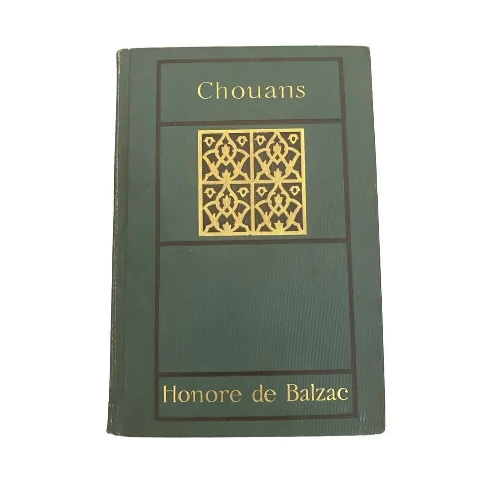 The Chouans By Honore de Balzac Hardcover Book Novel